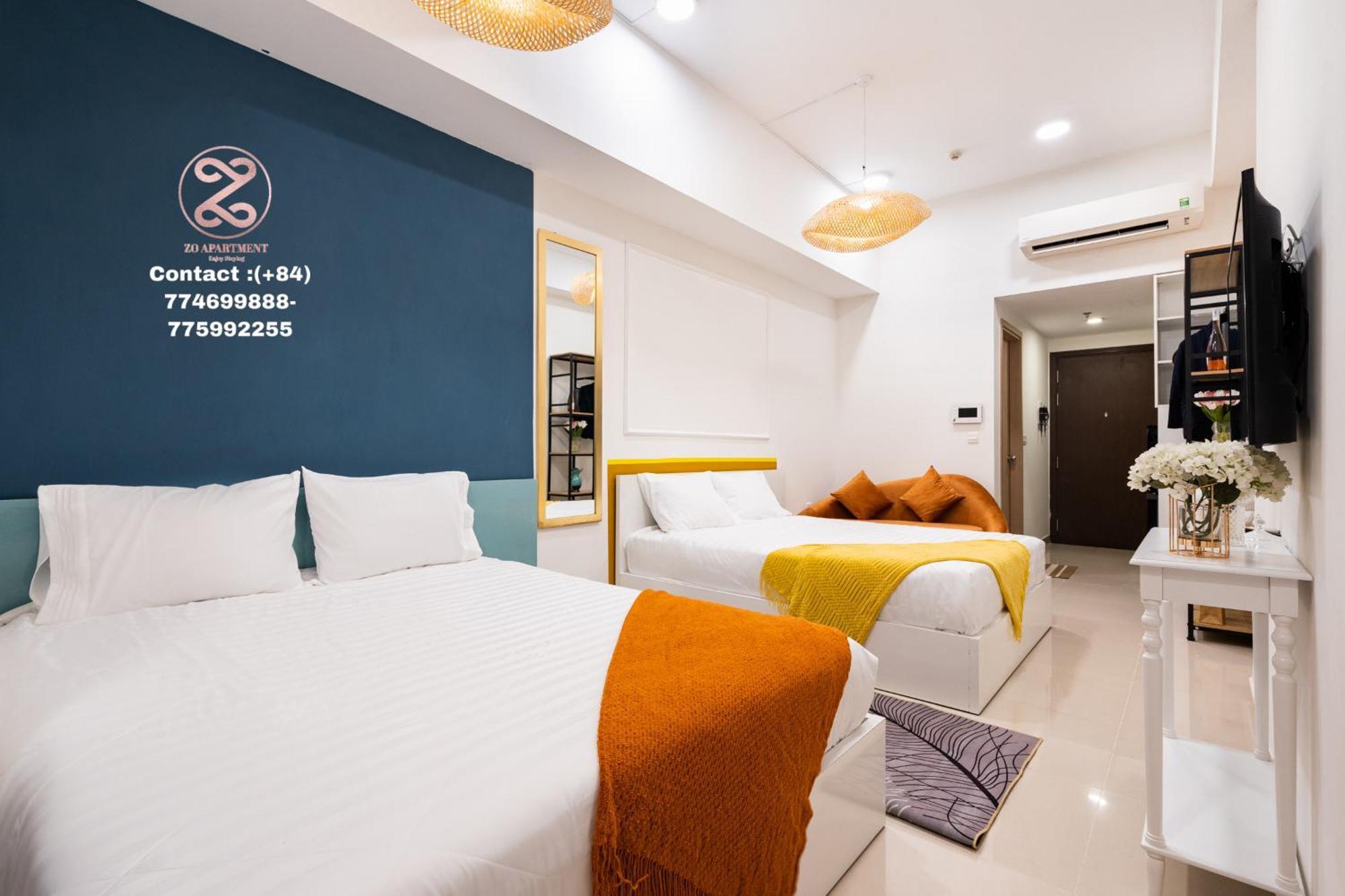 Zo Apartment Rivergate Center Ho Chi Minh-staden Exteriör bild