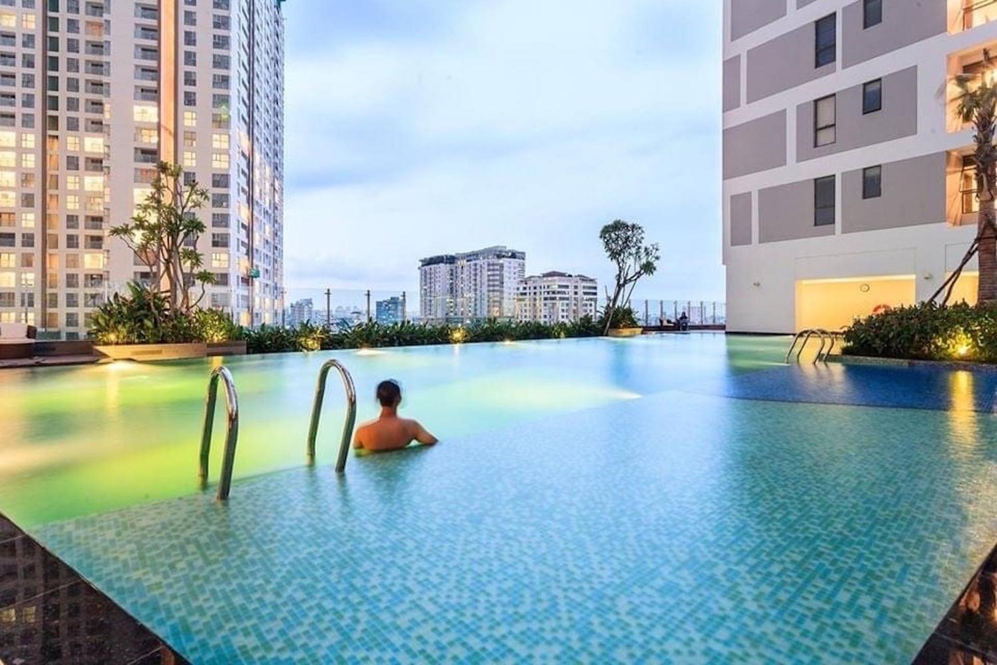 Zo Apartment Rivergate Center Ho Chi Minh-staden Exteriör bild