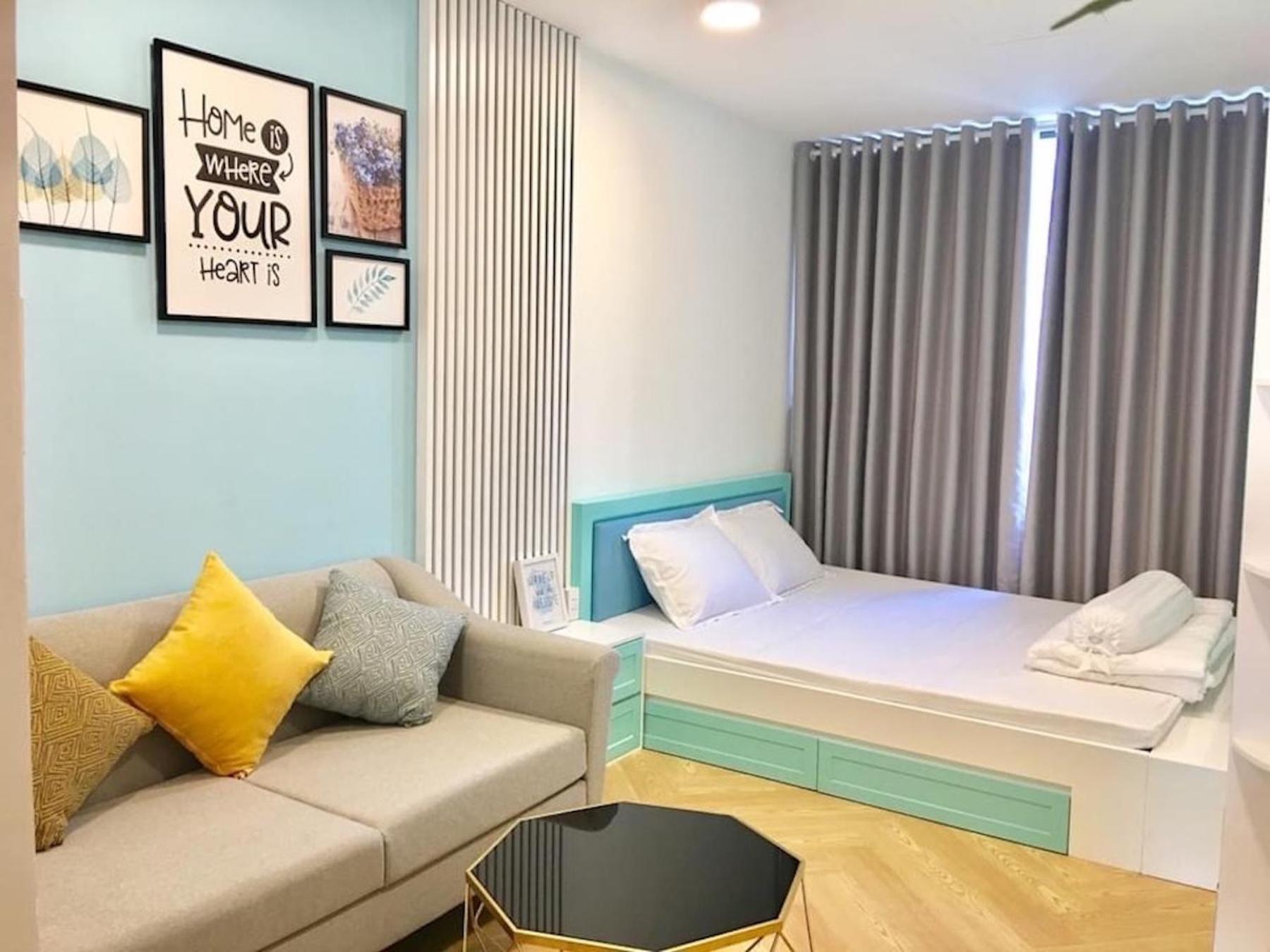 Zo Apartment Rivergate Center Ho Chi Minh-staden Exteriör bild