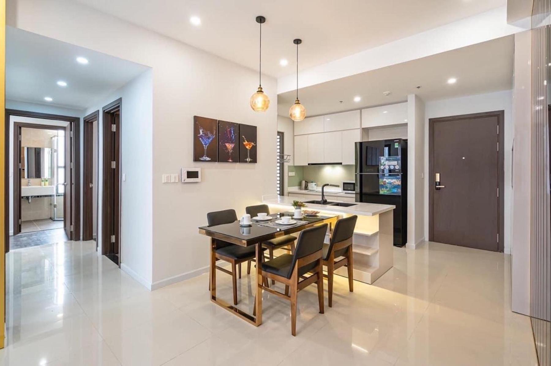 Zo Apartment Rivergate Center Ho Chi Minh-staden Exteriör bild