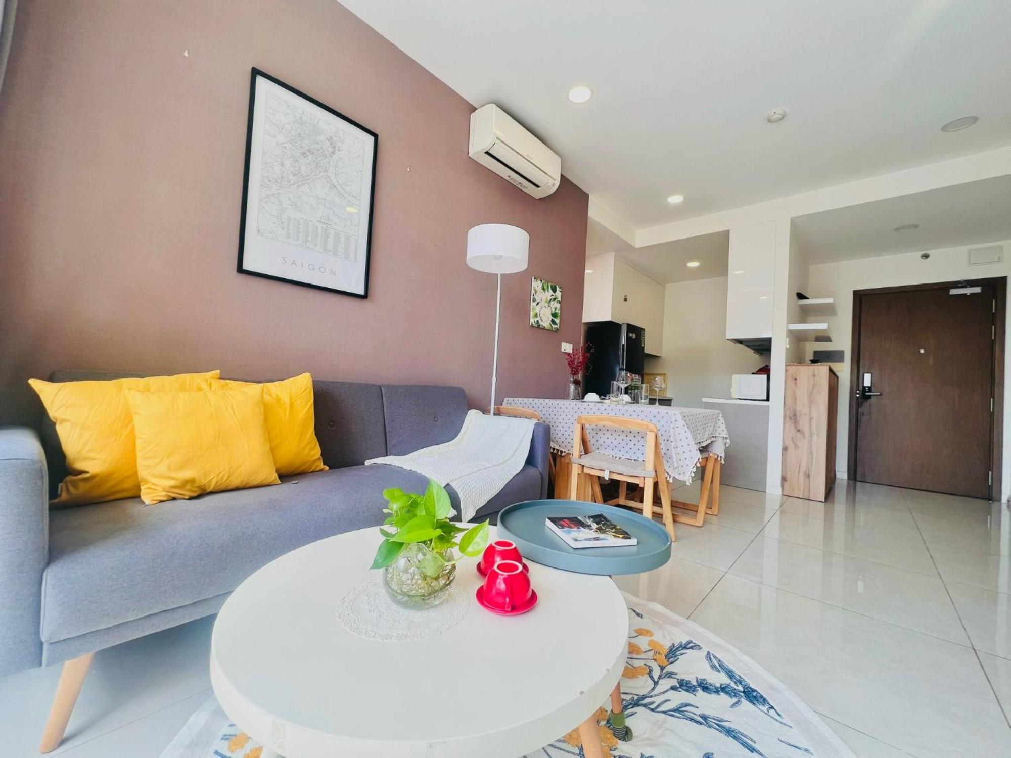 Zo Apartment Rivergate Center Ho Chi Minh-staden Exteriör bild
